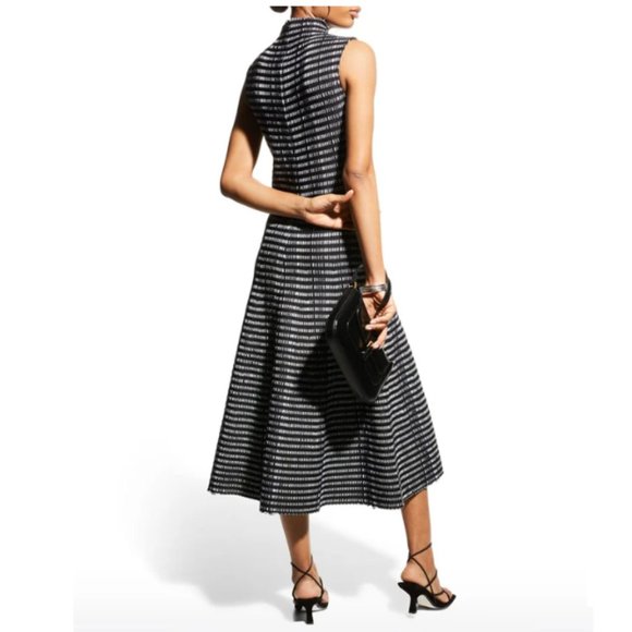 Sold! NWT Hot sale, Women Party Dress, ST. JOHN Sleeveless Float Knit Midi … - Picture 4 of 7